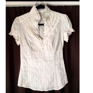 Ruffled blouse by Zara Basic